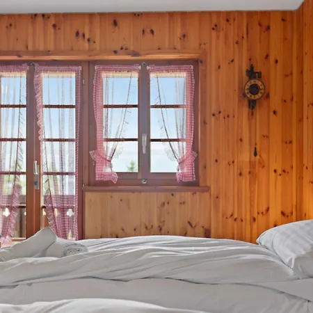 Sauna, Nature&parking Privé - Vercorin, 10 Pers