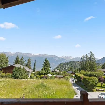 Sauna, Nature&parking Privé - Vercorin, 10 Pers Chalet *