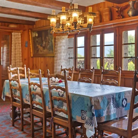 Chalet Sauna, Nature&parking Privé - Vercorin, 10 Pers