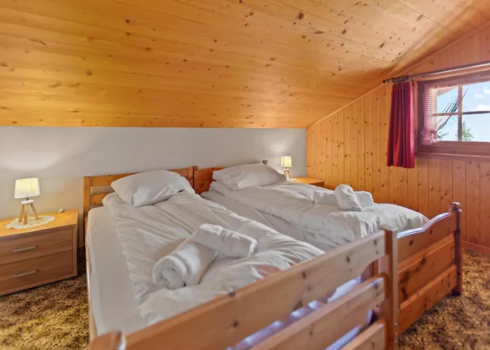 Sauna, Nature & Parking Prive - Vercorin, 10 Pers Chalais