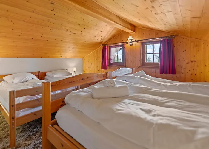 Horská chata Sauna, Nature & Parking Prive - Vercorin, 10 Pers