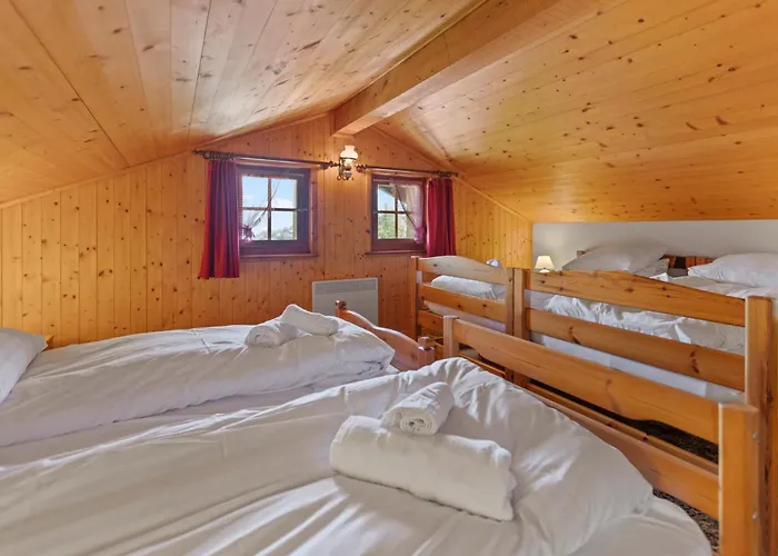 Horská chata Sauna, Nature & Parking Prive - Vercorin, 10 Pers Chalais