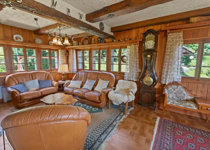 Horská chata Sauna, Nature & Parking Prive - Vercorin, 10 Pers *