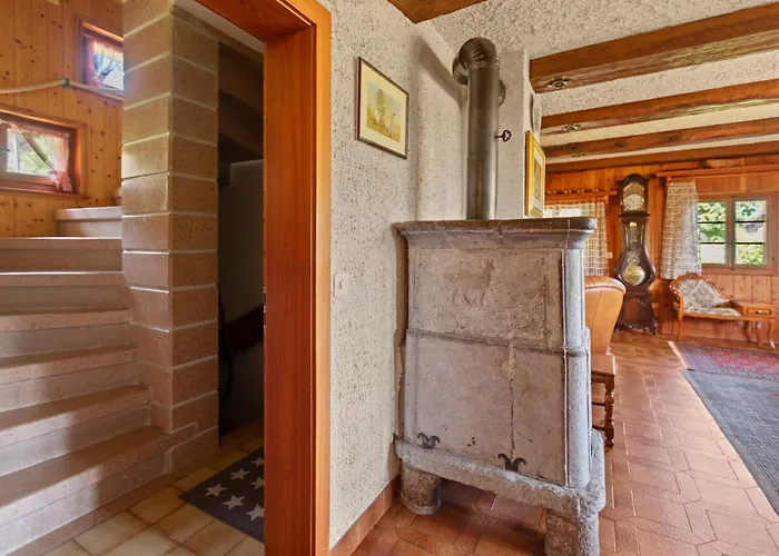 Sauna, Nature & Parking Prive - Vercorin, 10 Pers Horská chata