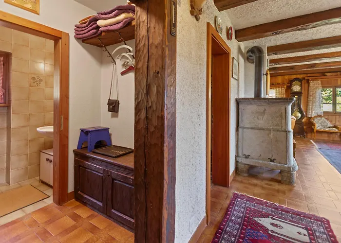 Horská chata Sauna, Nature & Parking Prive - Vercorin, 10 Pers Chalais