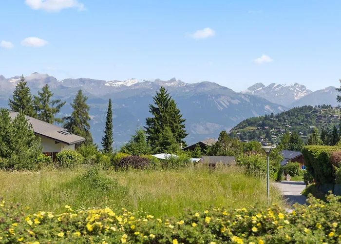 Sauna, Nature & Parking Prive - Vercorin, 10 Pers Horská chata