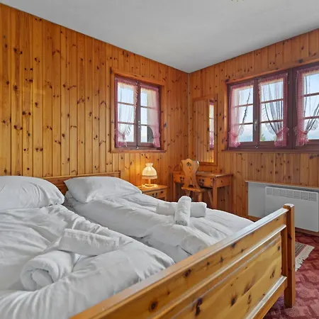 Chalet Sauna, Nature & Parking Prive - Vercorin, 10 Pers
