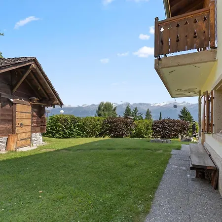 Sauna, Nature & Parking Prive - Vercorin, 10 Pers Шале