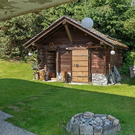 Шале Sauna, Nature & Parking Prive - Vercorin, 10 Pers Chalais